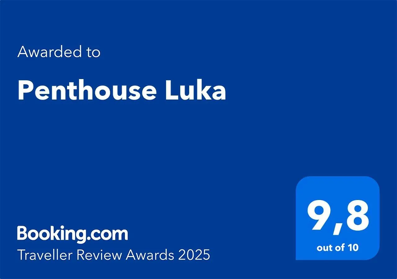 Penthouse Luka Apartment Jadranovo